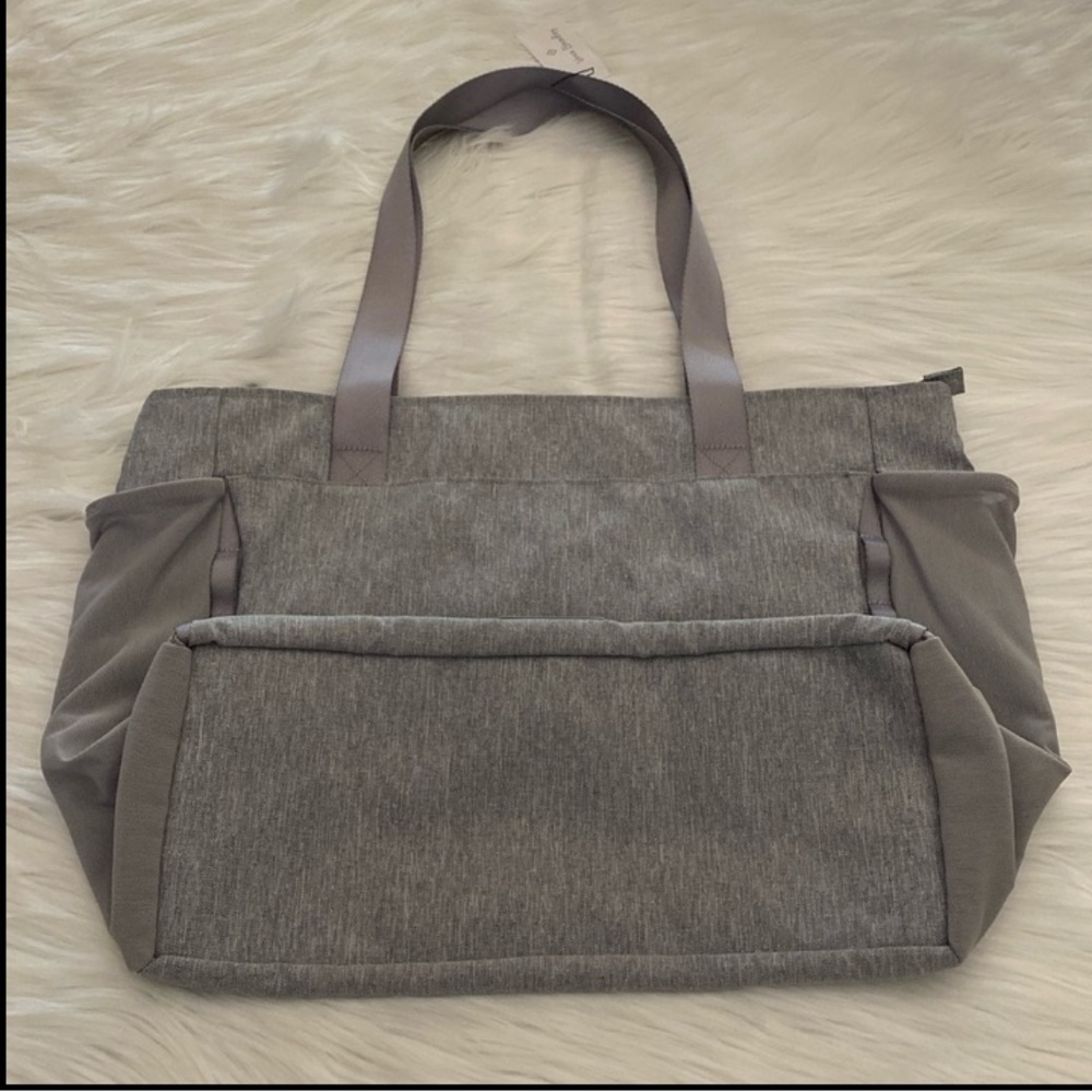 Vera Bradley Outlet “Lighten Up Sport Tote Bag”, Medium Heather Gray, NWT+ s/bag